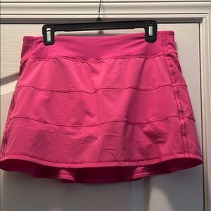 lululemon athletica Bright Pink Skort